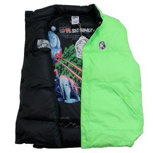 Billionaire Boys Club Matrix Reversible Quilted Down Vest Nigo Pharrell Men's